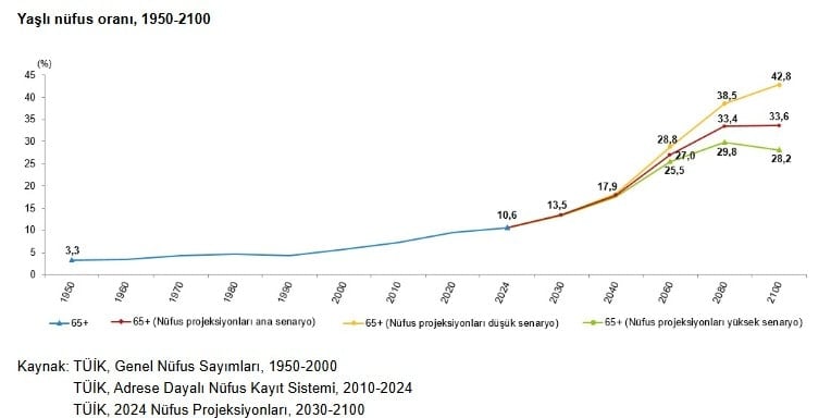 Yaşlı Nüfus İstatistikleri